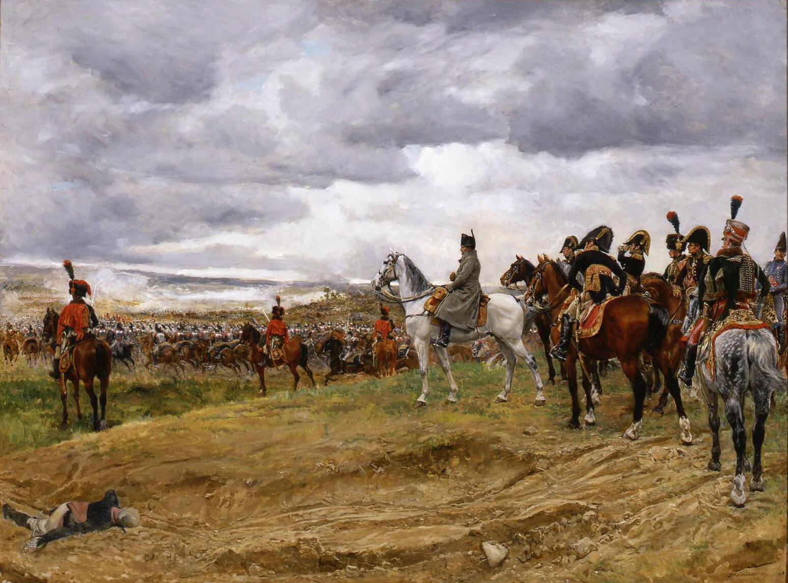 battlefield 絵画 Explosion in the Green Gallery | The Frick Pittsburgh