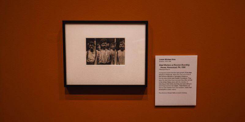 Lewis Hine Pictures America is now on at The Frick Pittsburgh.