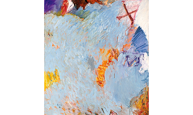 Pat Passlof, Stove, 1959. Oil on linen, 77 x 69 in. &copy; The Milton Resnick and Pat Passlof Foundation. Courtesy of Eric Firestone Gallery, the Levett Collection, and FAMM. Photo: Fraser Marr.