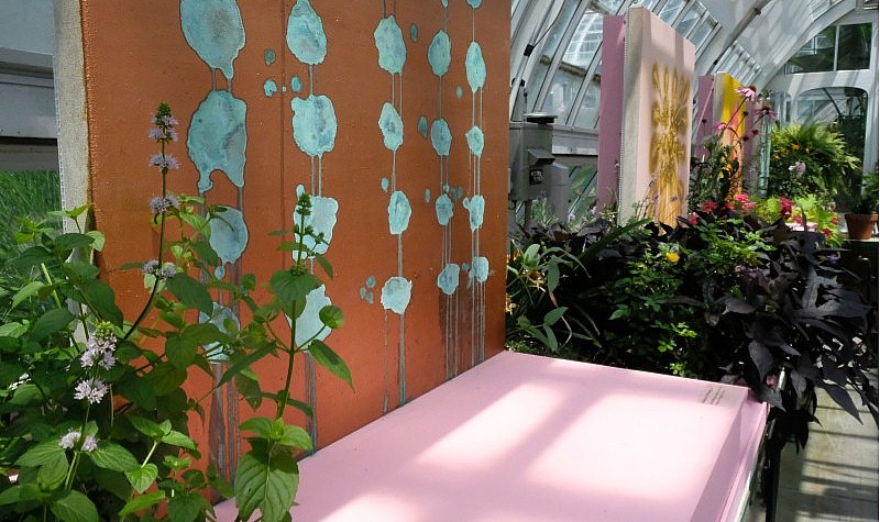 Elise Adibi exhibition in the Greenhouse