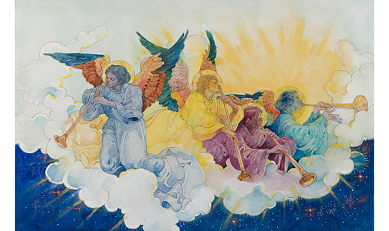 Jerry Pinkney (1939-2021). Front Cover, 2005. Watercolor on paper. 16 1/4 x 23 1/16 in. (sheet).
