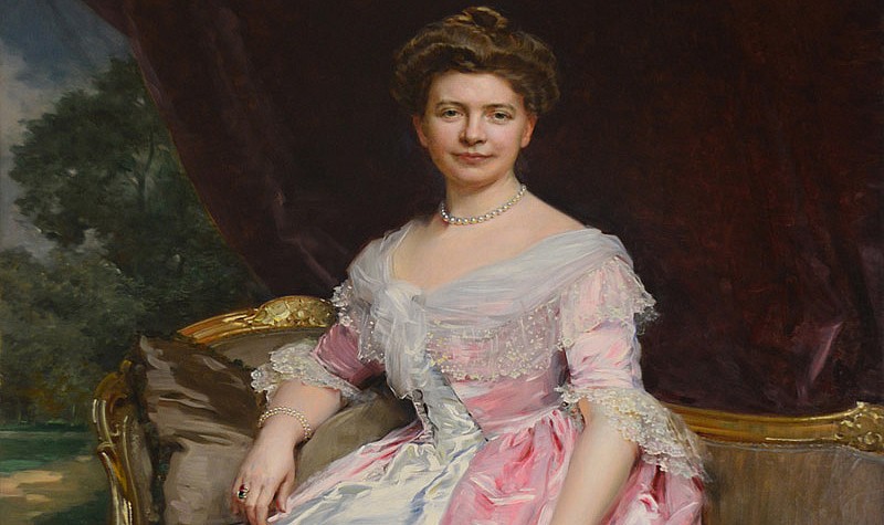 Portrait of Mrs. Peacock by Raimundo de Madrazo, 1902