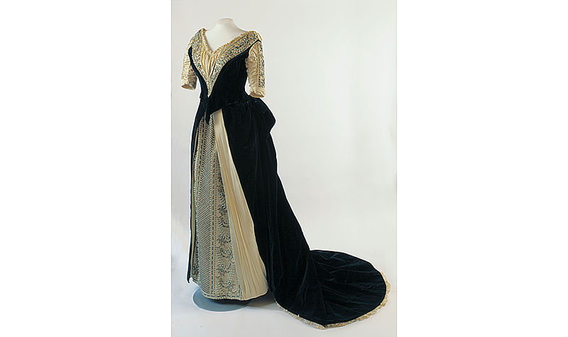 Lewis and Allenby. Ball Gown (Lady's Dress), Circa 1880s. The Frick Pittsburgh.